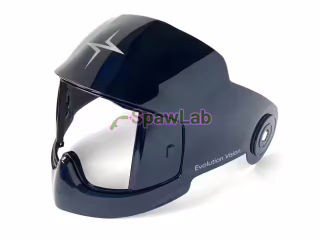 Böhler Welding flip-up element Evolution Vision 65F (glossy blue)