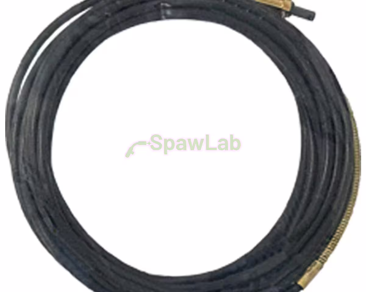 Böhler Welding Prowadnik teflonowo-węglowy do drutu Al 1,0 do 1,2 mm, 4,5 m, z mosiężną spiralą do MT 150, MT 350, MT 440, MT 540