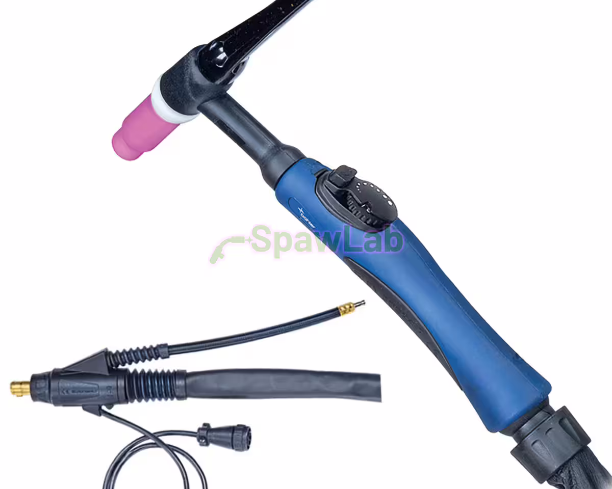 Böhler Welding TIG torch BT17 with potentiometer 8 m, gas cooled