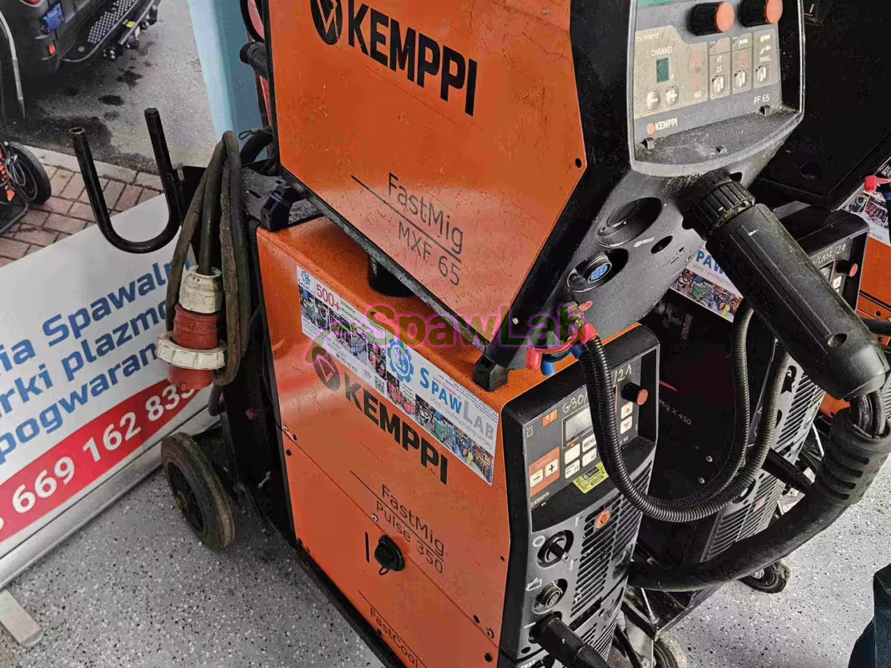 Kemppi FastMig Pulse 350 z podajnikiem MXF 65
