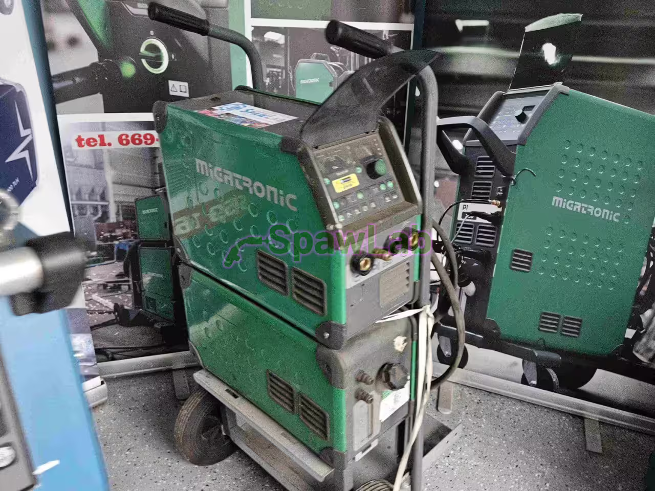Migatronic Pi 250 DC HP TIG z pulsem i chłodnicą