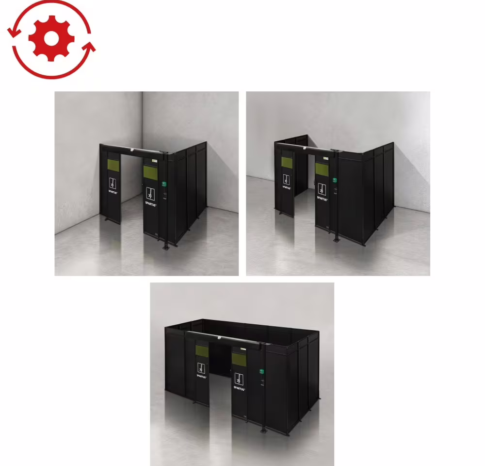Spartus Konfigurator - modułowa cela for welding laserowwego