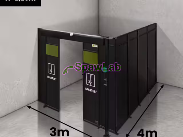 Spartus Modułowa cela for welding laser 3000x4000x2250 - układ L (2 ściany)