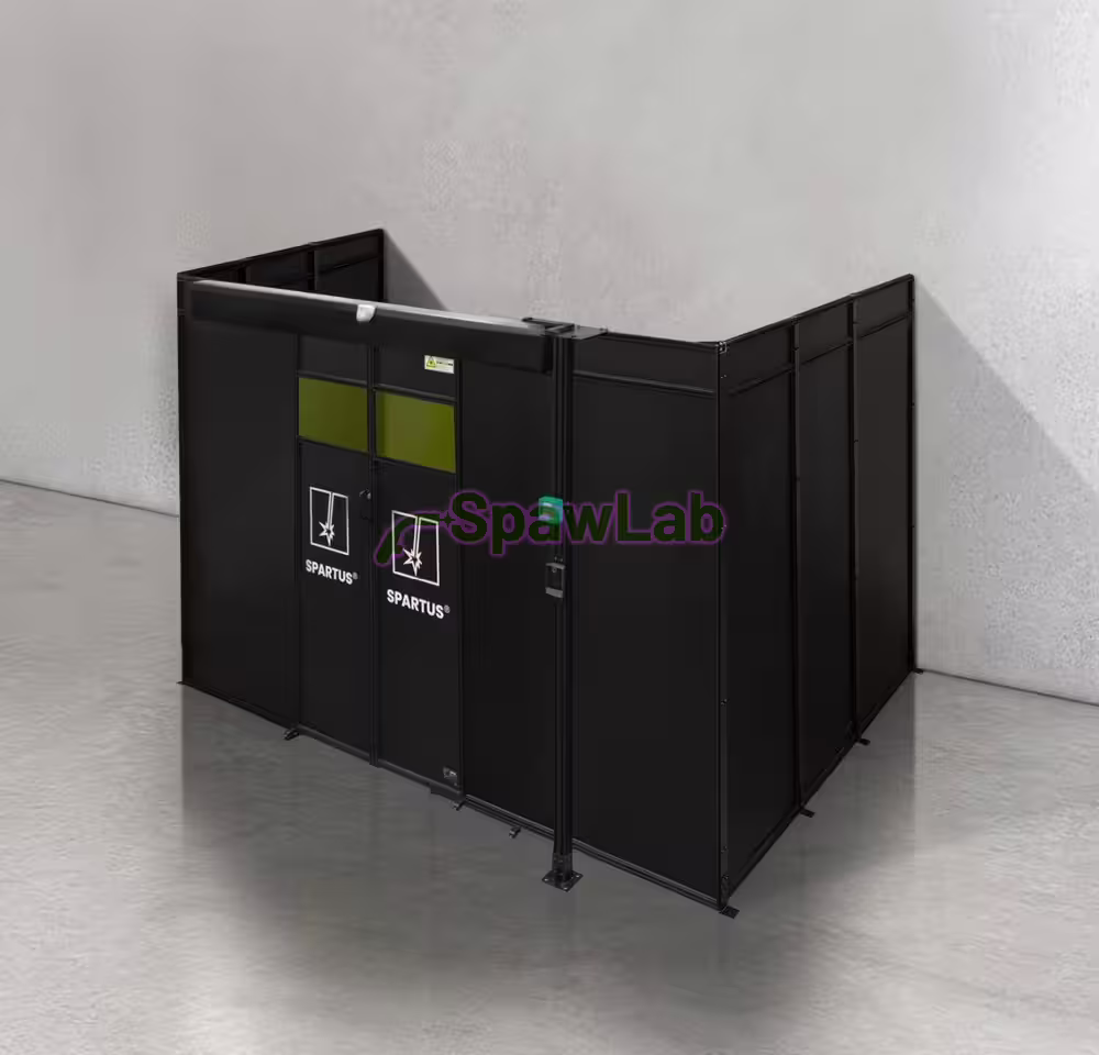 Spartus Modułowa cela for welding laser 4000x3000x2250 - układ U (3 ściany)