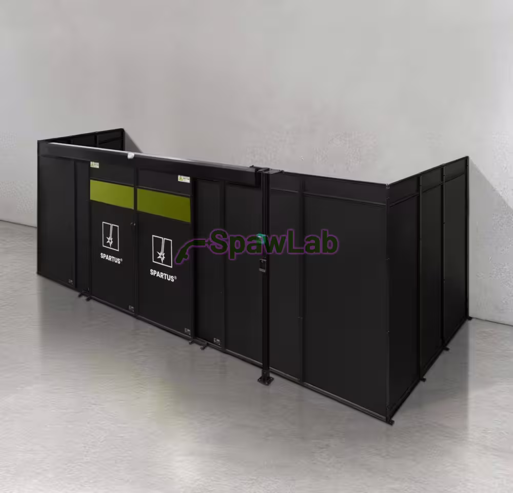 Spartus Modułowa cela for welding laser 6000x3000x2250 - układ U (3 ściany)