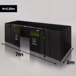Spartus Modułowa cela for welding laser 7000x3000x2250 - układ czterostronny (4 ściany)