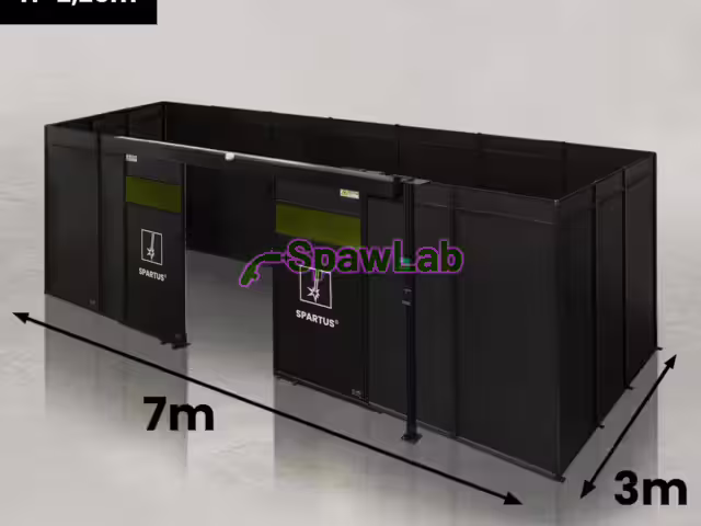 Spartus Modułowa cela for welding laser 7000x3000x2250 - układ czterostronny (4 ściany)