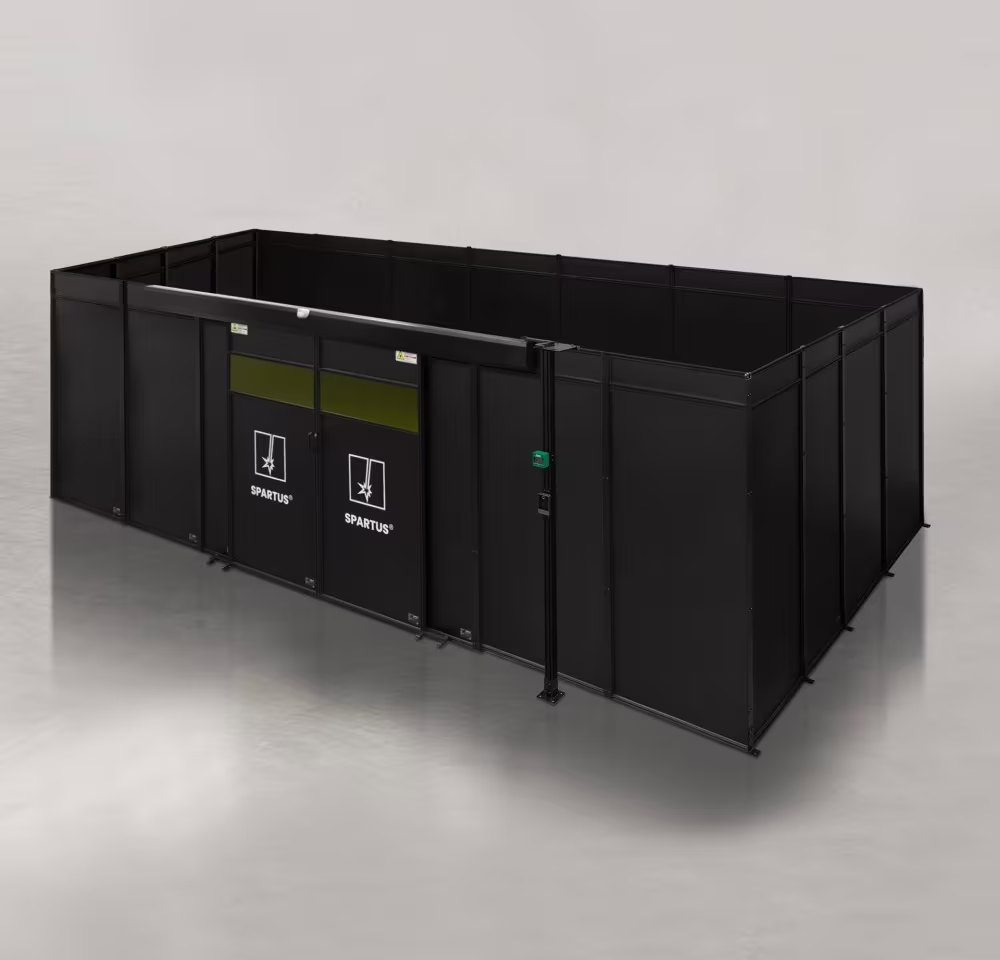 Spartus Modułowa cela for welding laser 7000x4000x2250 - układ czterostronny (4 ściany)