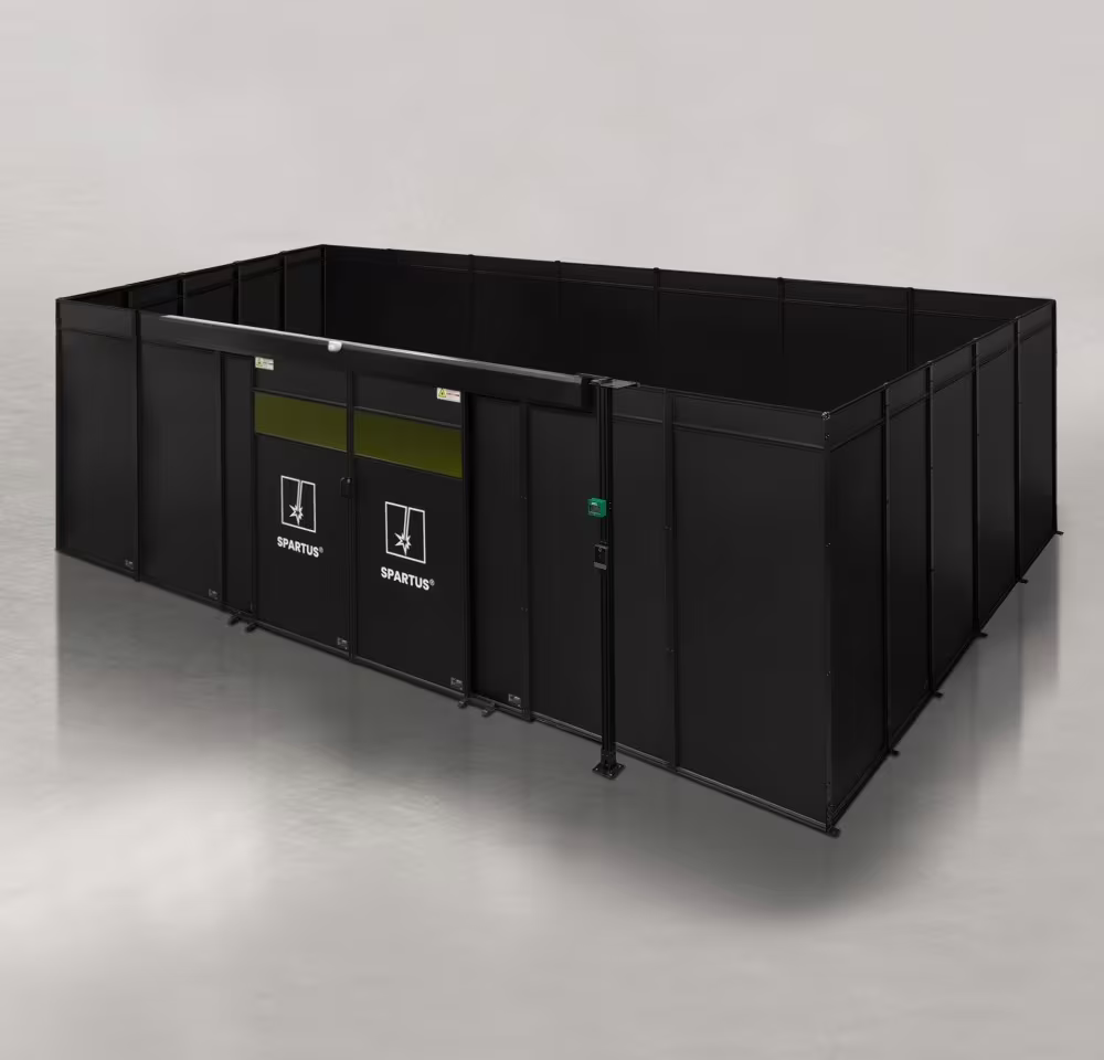 Spartus Modułowa cela für Schweißen Laser 7000x5000x2250 - układ czterostronny (4 ściany)