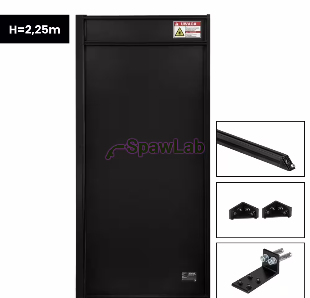 Spartus Panel L=1m corner 90° - kit